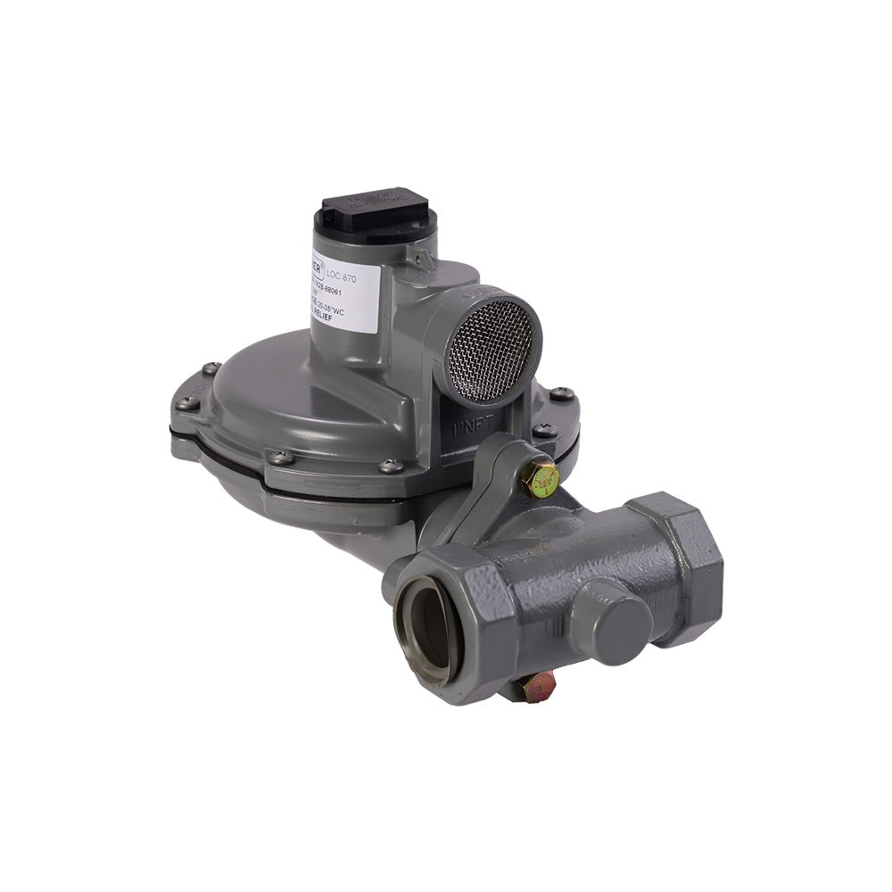 Pressure regulator for gas supply accessories